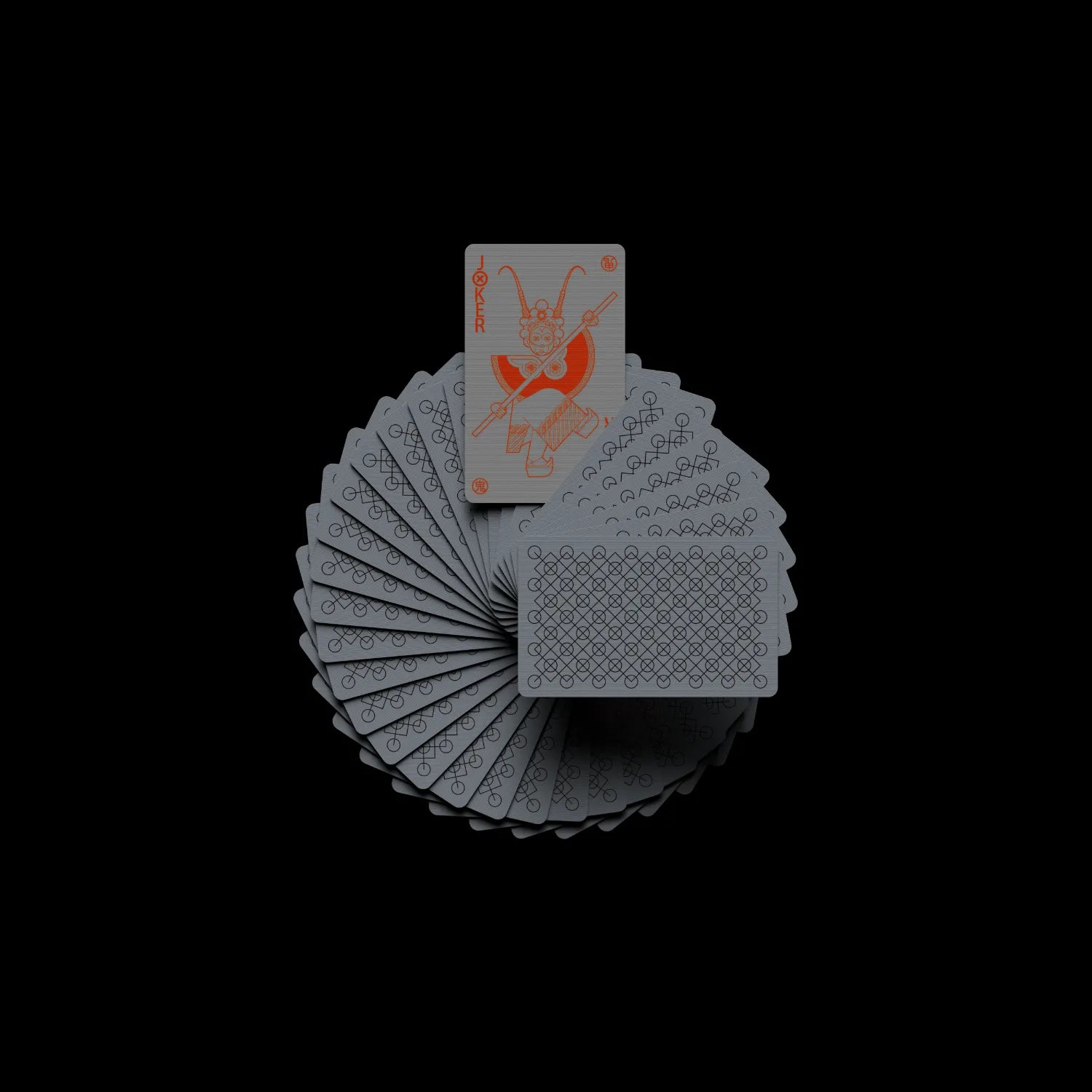 mono GuanDan Chinese Playing Cards