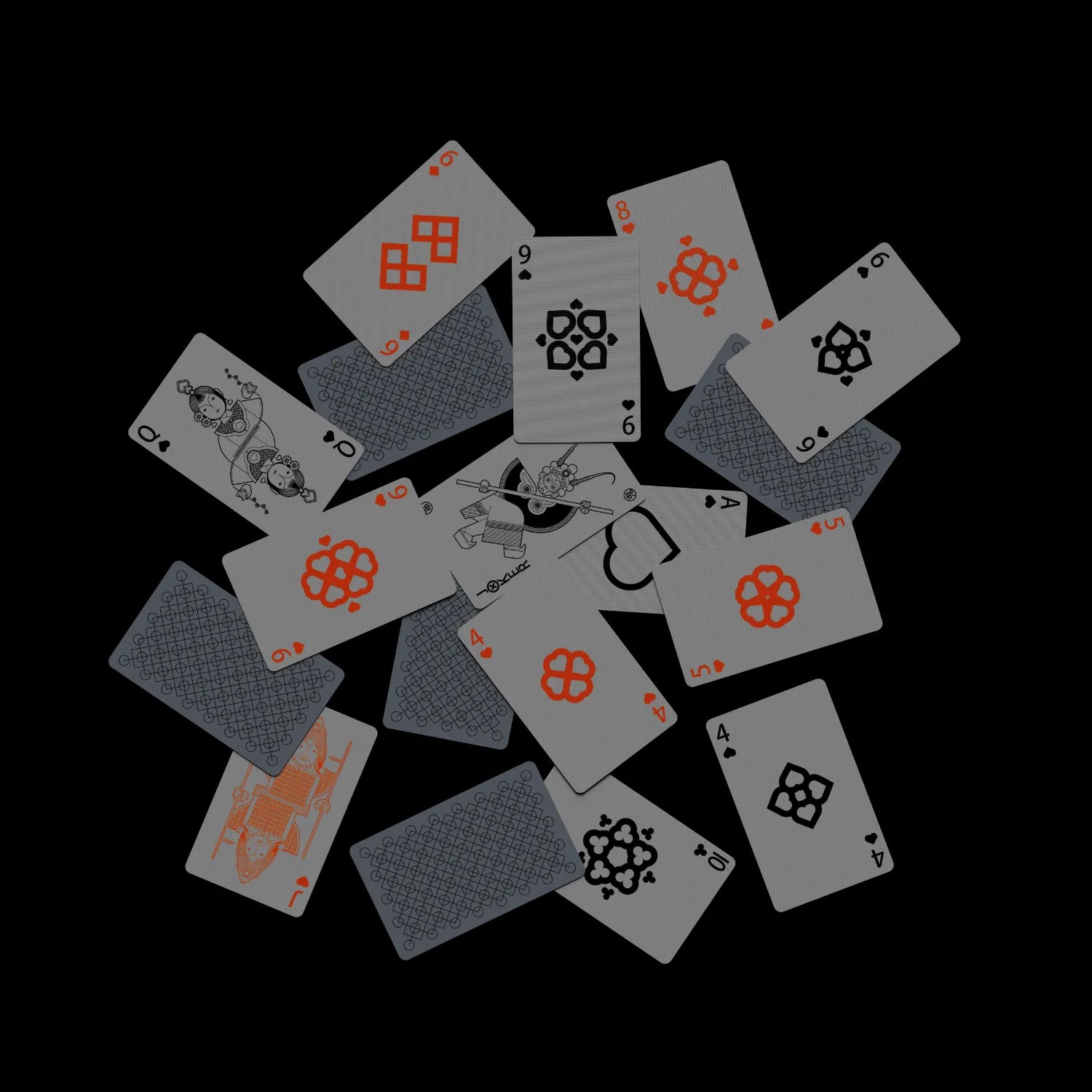 mono GuanDan Chinese Playing Cards